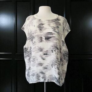 VINCE SILK BLOUSE SIZE MEDIUM